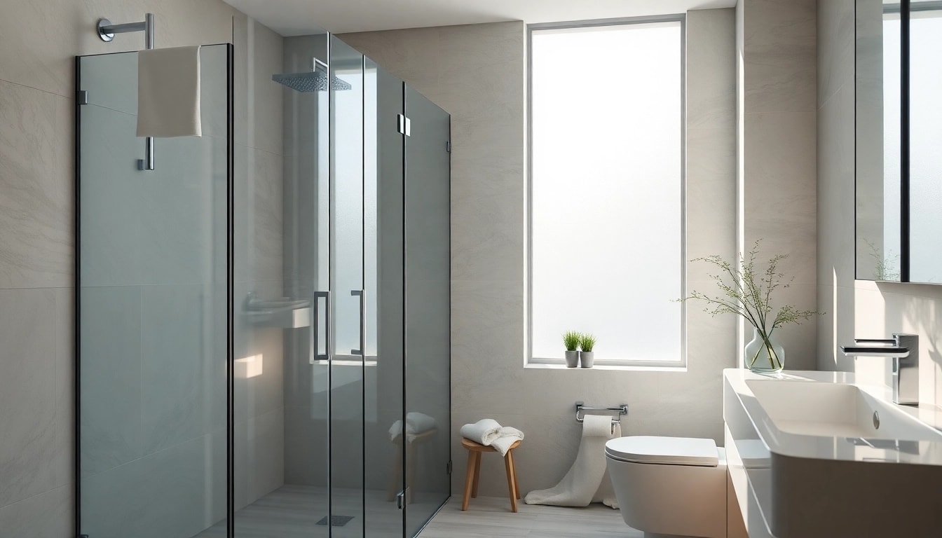 Transform your bathroom with a luxurious shower uk design featuring elegant fixtures and natural lighting.