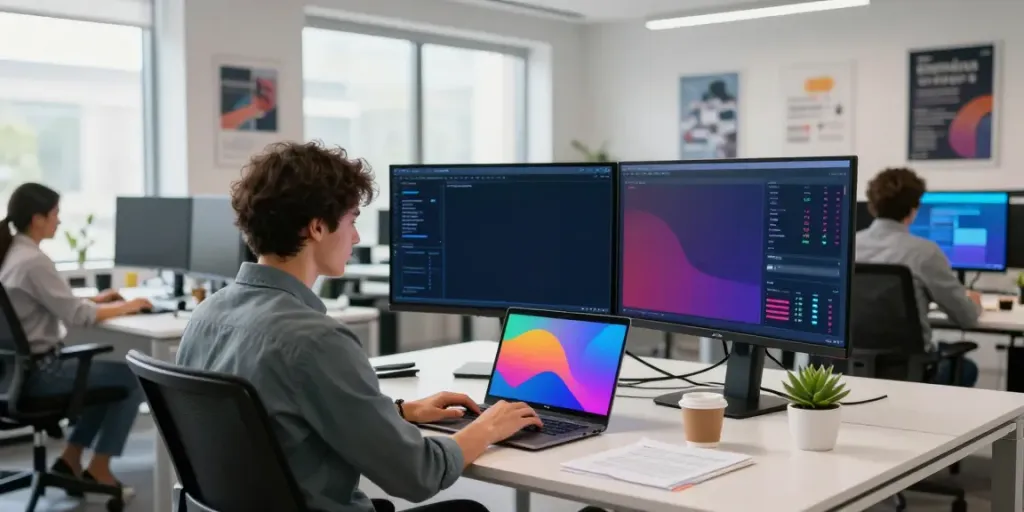 Dynamic workspace focused on instant indexing strategies with team collaboration and data insights.