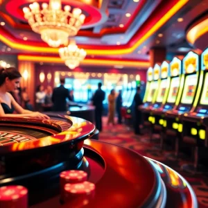 Experience luxury gaming with 9bet.com.de’s vibrant casino tables and exciting roulette gameplay.
