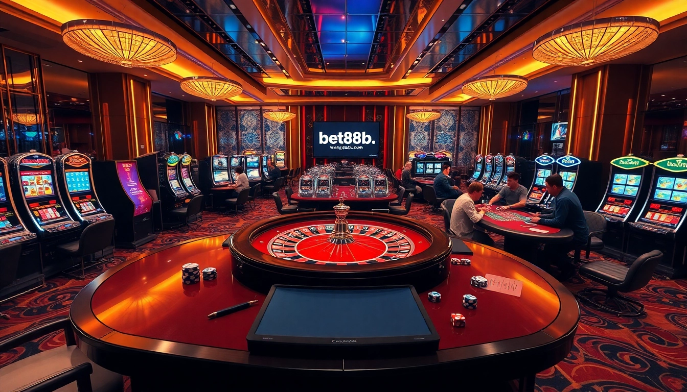 Experience the thrill of gaming at https://bet88b.us.com/ with a vibrant casino atmosphere full of action and excitement.