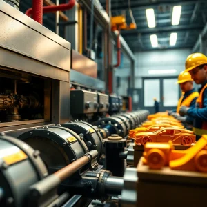 Diecaster Malaysia showcasing advanced diecasting processes in a modern facility.