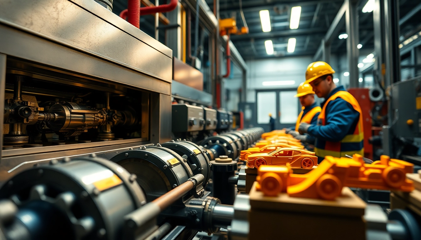 Diecaster Malaysia showcasing advanced diecasting processes in a modern facility.