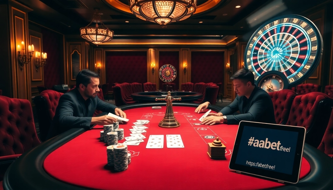 Experience the thrill of gameplay at https://fabet.free/ with vibrant poker tables and immersive casino decor.