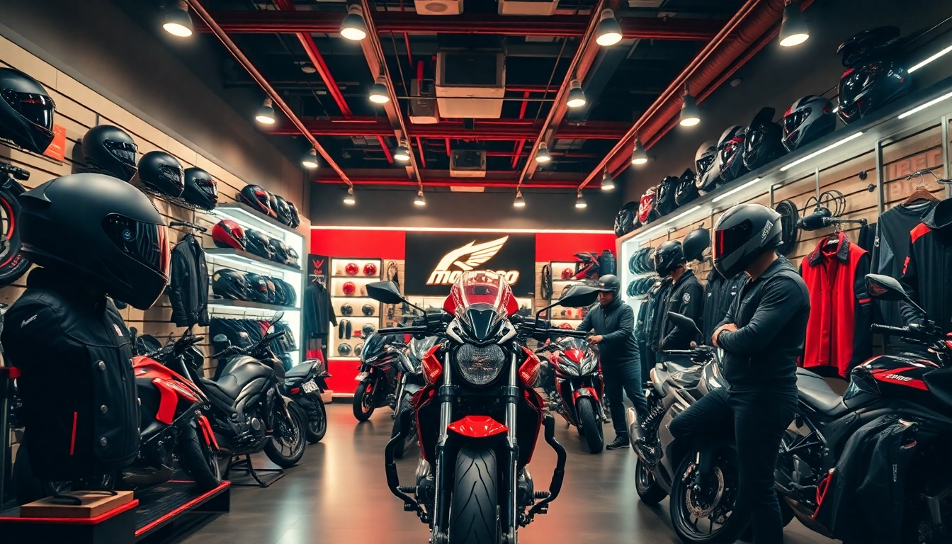 Découvrez des équipements et accessoires moto Motopaco premium dans une boutique dynamique.