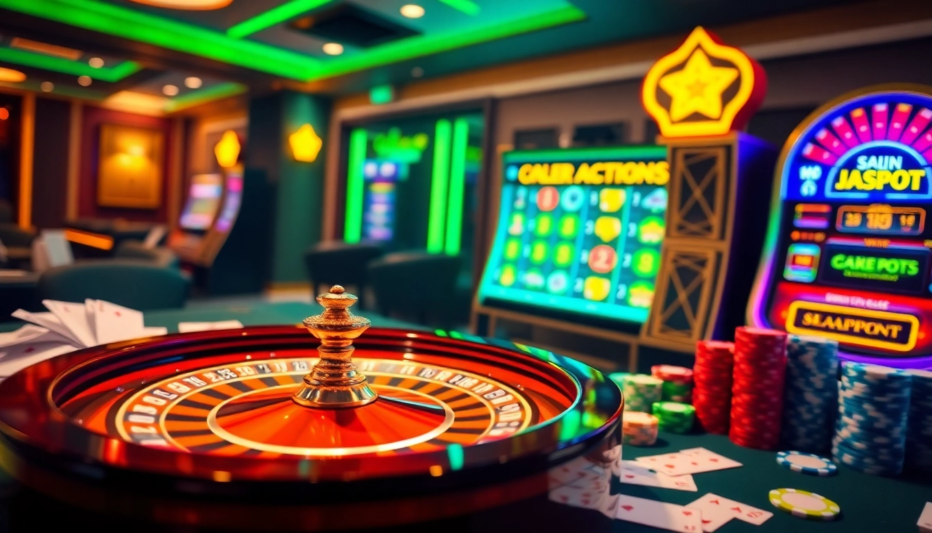 Experience the excitement of online gambling at https://rr88.gratis/ with vibrant casino visuals.