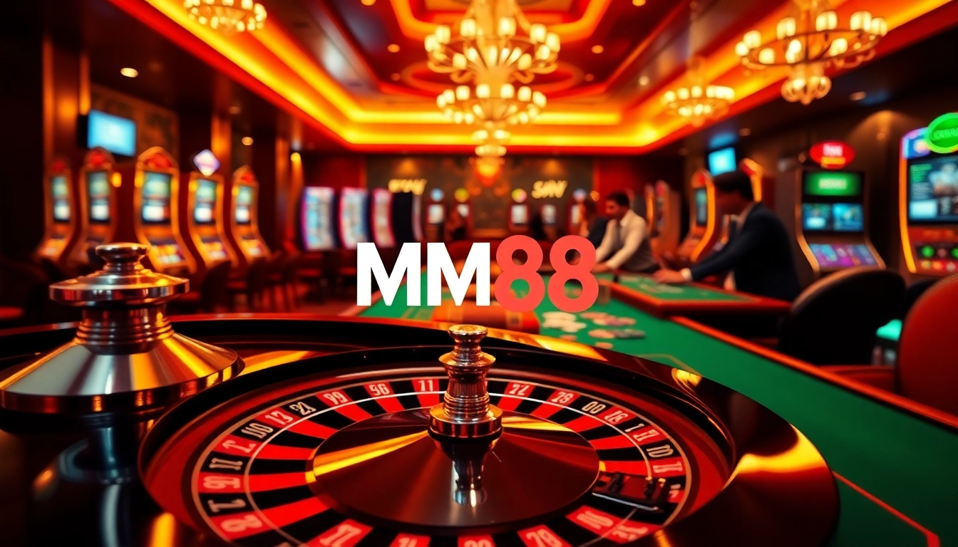 MM88 players enjoying a thrilling blackjack game at a luxurious casino table.