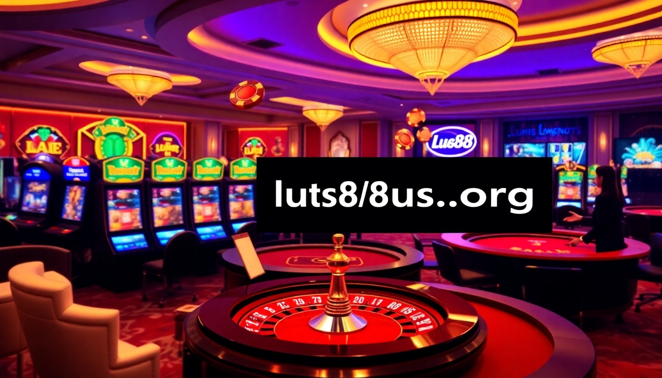 Join the thrilling action at https://lu88.us.org/ with vibrant slot machines and poker tables.