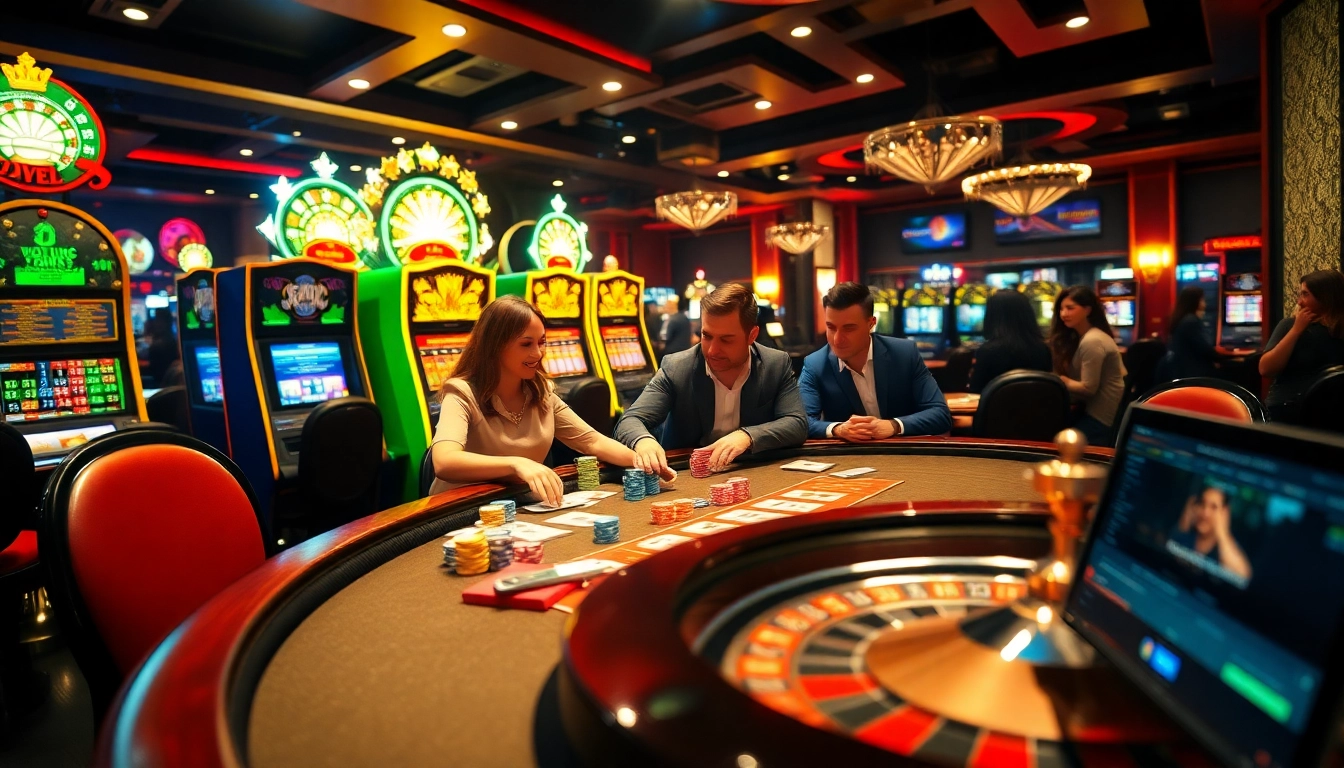 Engage with thrilling games on https://marvelbet.site/ at a luxurious casino table filled with vibrant poker chips and cards.