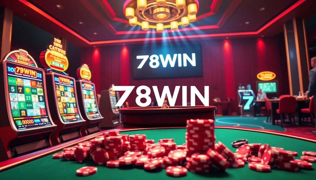 Experience the thrill of winning at 78WIN with vibrant casino games and exciting betting options.