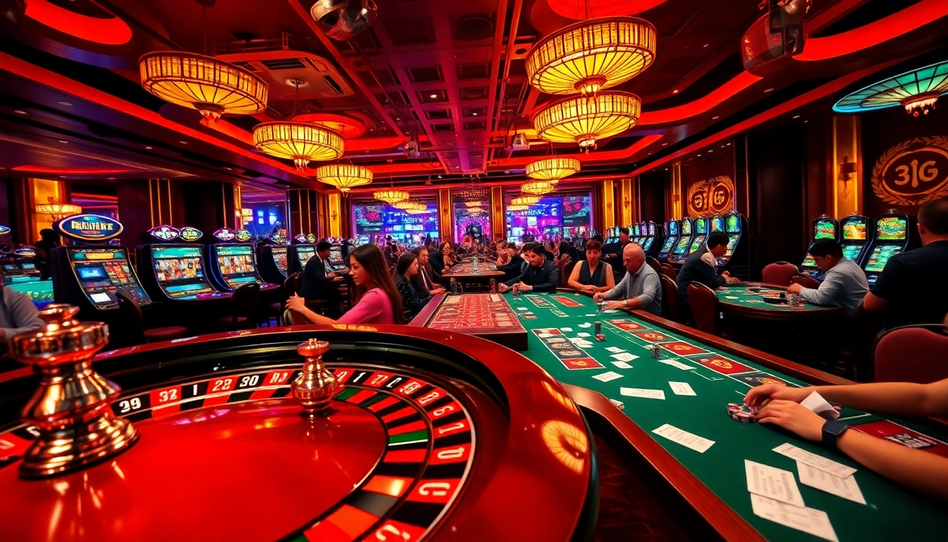 Experience casino thrills with https://rr88.lat/ engaging players at luxurious poker tables and vibrant slot machines.