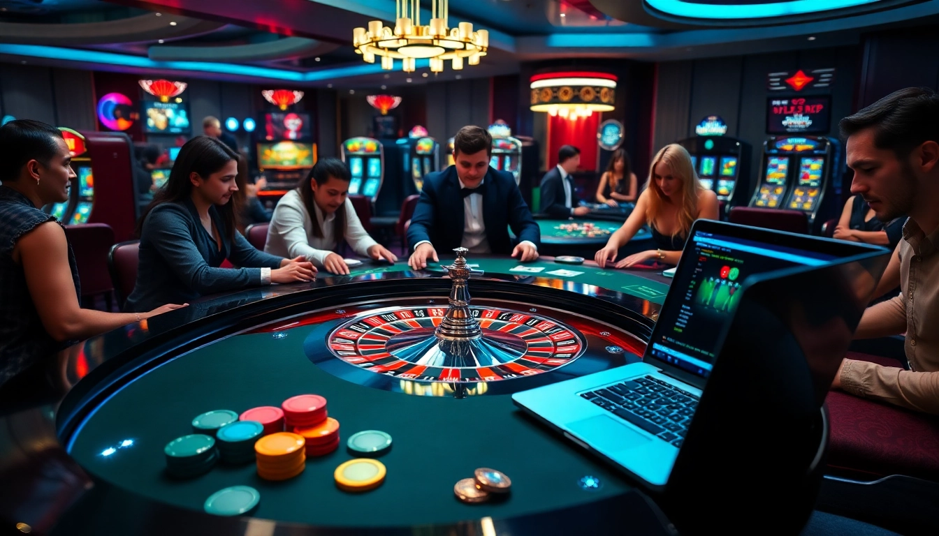 Experience the thrill of betting on indbet at a luxurious casino table with vibrant gameplay.