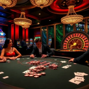 Experience the thrill of high-stakes gameplay at 9Dbet's luxurious casino.