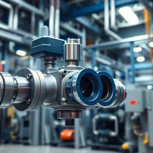 HM88 Series Three-Valve Direct Mount Manifold showcased in a modern industrial setting, highlighting its features.