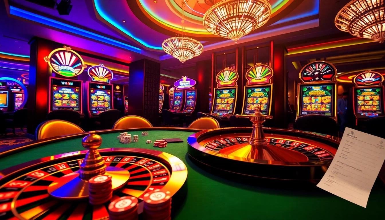 Experience thrilling gaming action at https://32win2025.online/ featuring poker tables, roulette wheels, and vibrant slot machines.
