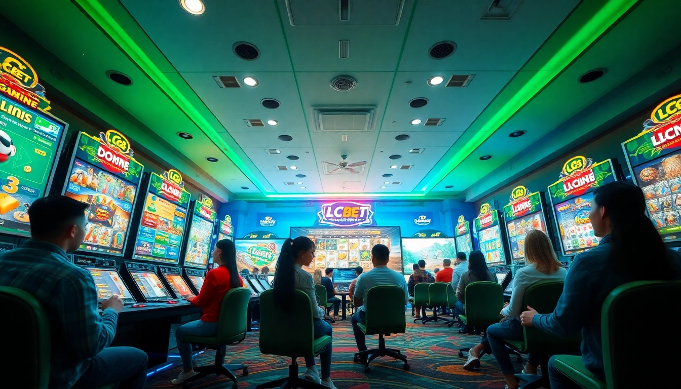 Experience the excitement of LC88 BET with players enjoying dynamic online games and exclusive promotions.