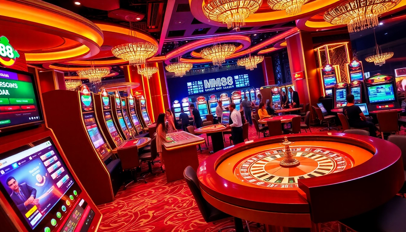 Experience the excitement of MM88 HOW at a vibrant casino with thrilling games and luxury.