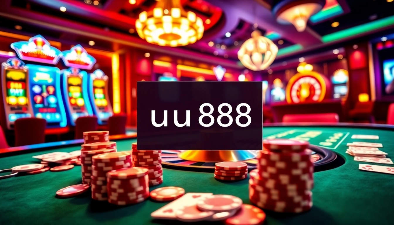 Experience excitement at the uu888 casino with thrilling games and high-stakes action.