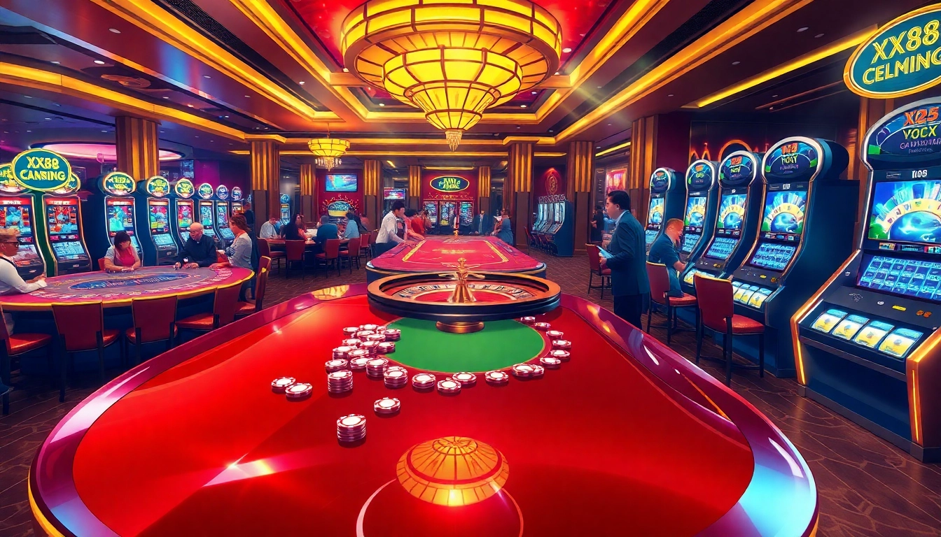 Experience the thrill of winning at XX88 with exciting casino games and vibrant visuals.