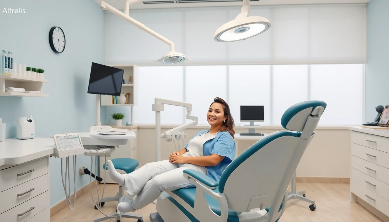 Affordable dental implants in Damansara showcased in a welcoming dental clinic environment.