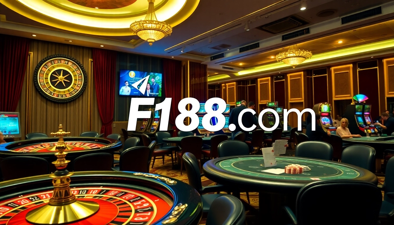 Player winning at F168 com with chips and betting slip in a luxury casino setting