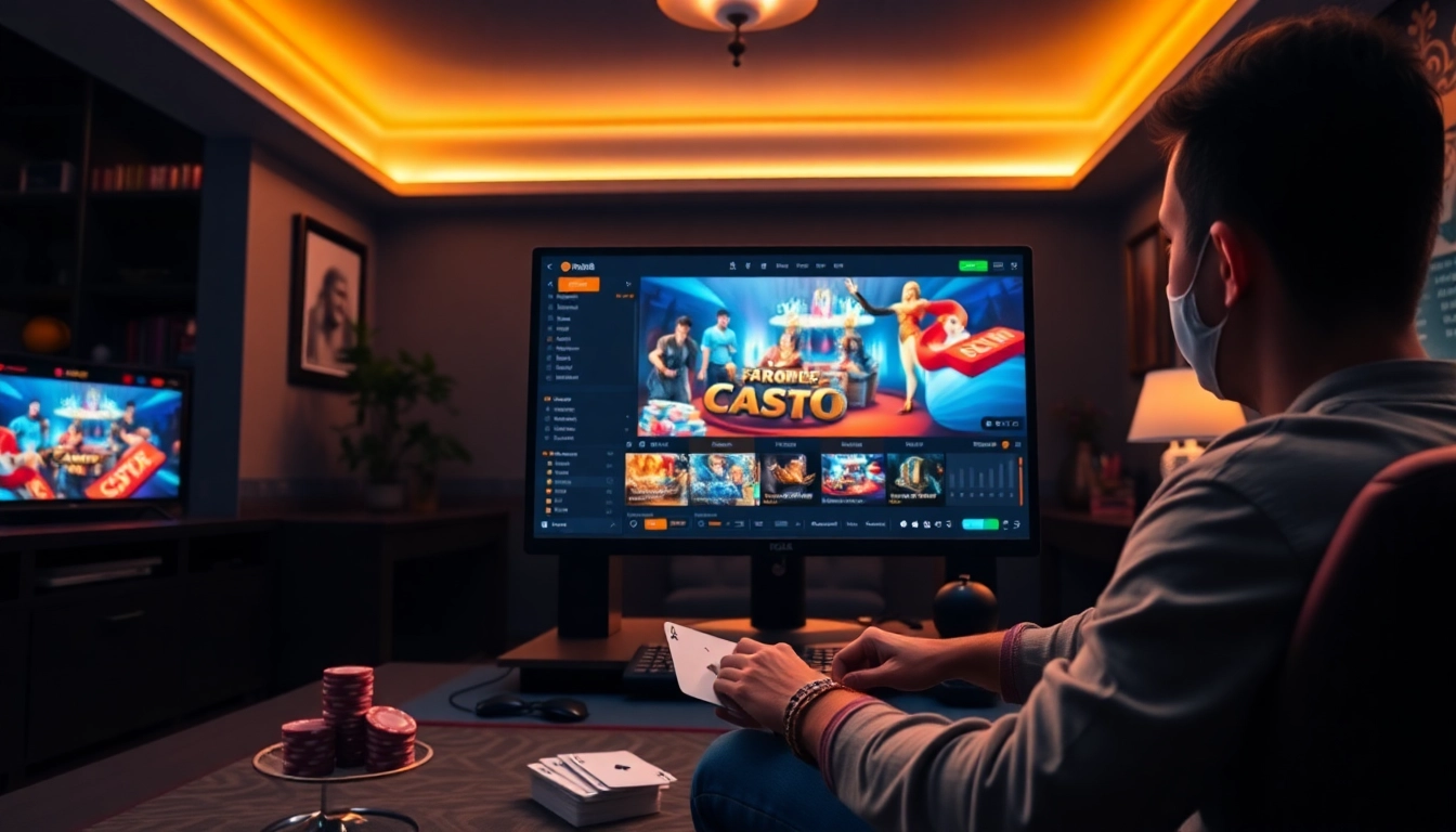 Engaging RR88 online gaming platform with luxurious design and vibrant interface