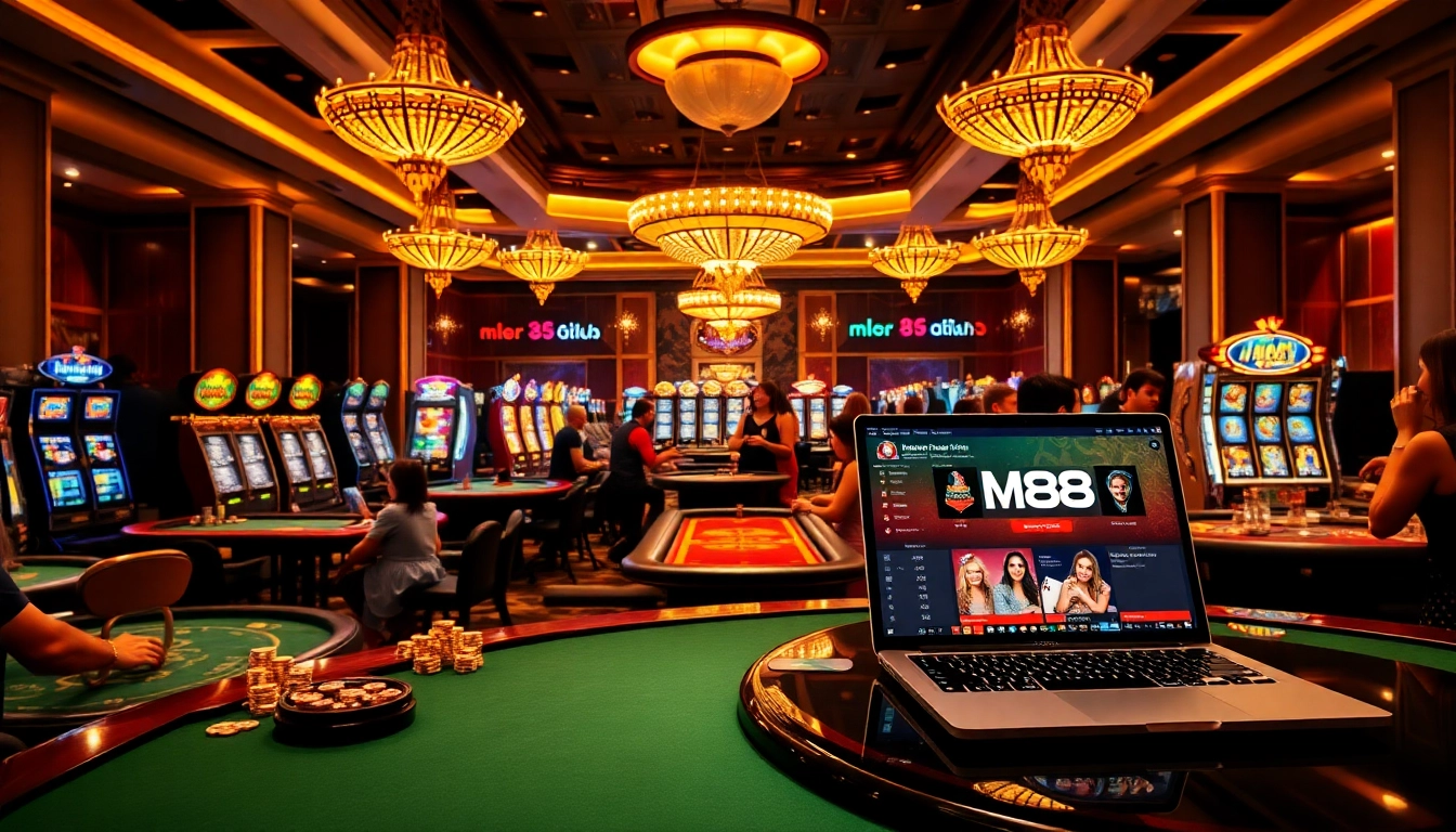 Experience thrilling casino action at https://mm88.ru.com/ with players enjoying poker and roulette.