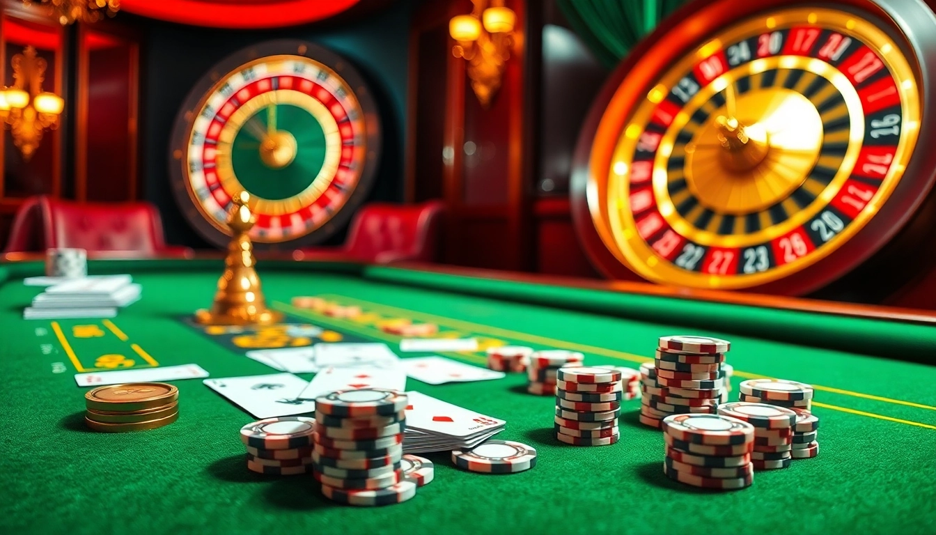 Exciting casino scene with high-stakes gaming and vibrant go8 branding.