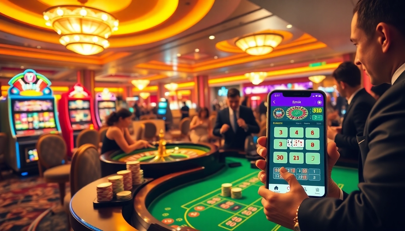 Experience the thrill of winning with link 88i at a luxurious casino table surrounded by excited players.