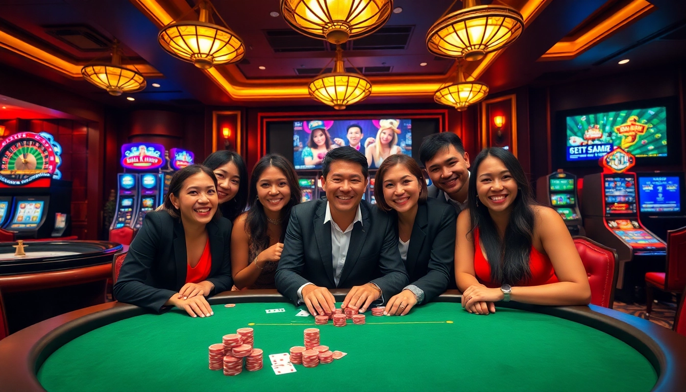 Tác giả RIKVIP Trần Toàn engaging players in a professional casino atmosphere.