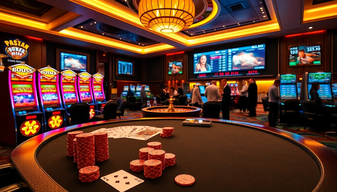 Engaging gamblers at Nhà cái BL555 place bets at a luxurious casino table.