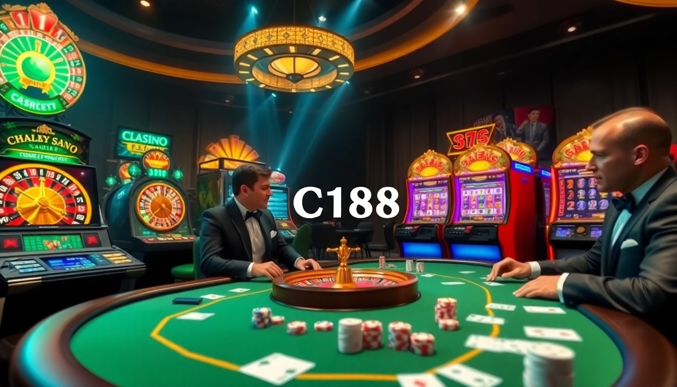 Engaging players at a luxurious table with C168.it.com online gambling theme.