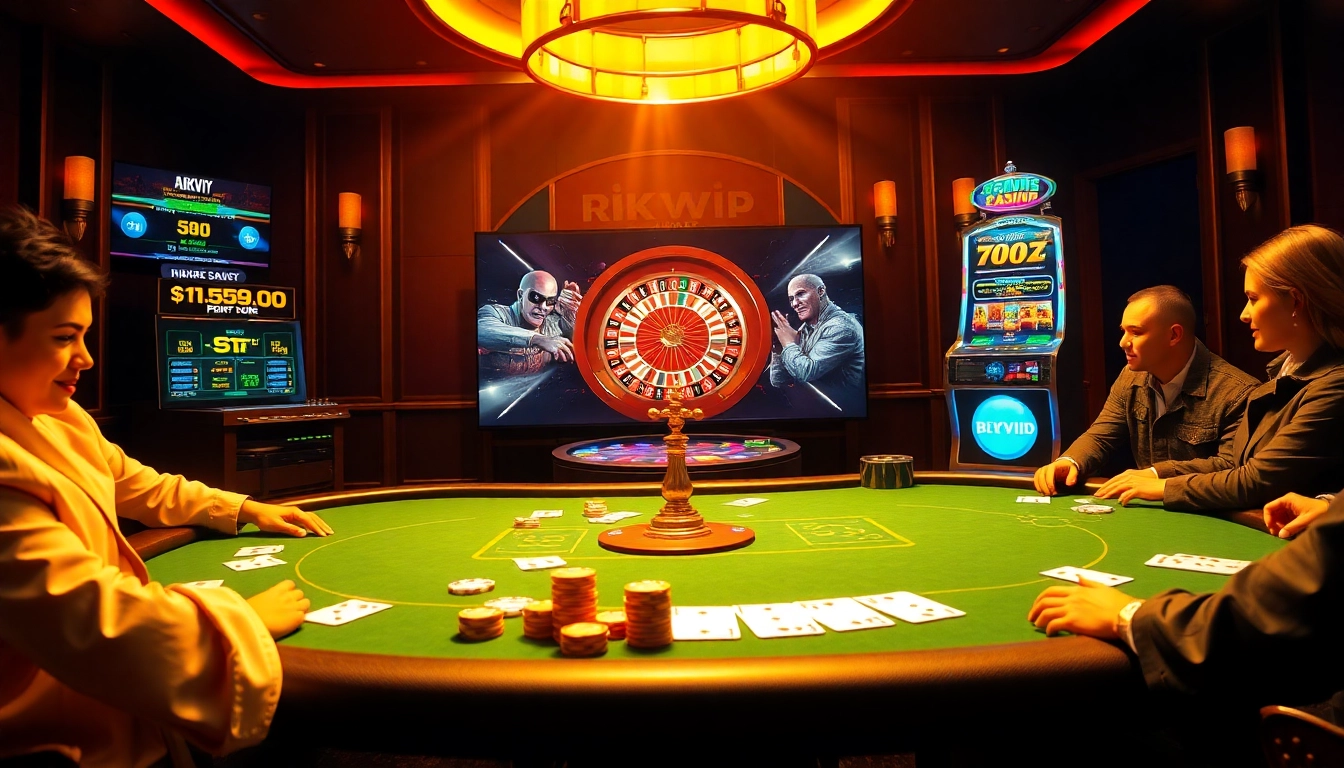 Experience the excitement of online gambling at rikvip.gb.net with thrilling casino games.