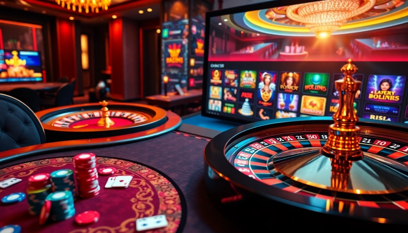 Đắm chìm trong sự phấn khích của cá cược tại https://luck8.com với hình ảnh casino đầy sống động.