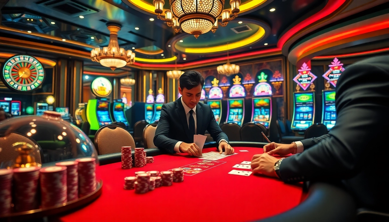 Experience the thrill of gambling at https://gg88.cn.com/ with a luxurious poker game scene showcasing top-tier casino elements.