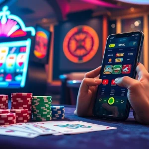 Menang di slot depo pulsa dengan chip berwarna-warni dan mesin slot yang memukau.