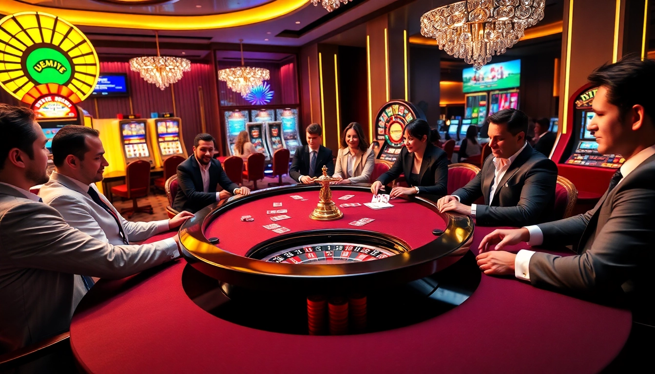 Exciting poker game experience at https://xx88.today/ with elegant casino surroundings and vibrant visuals.