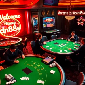 Experience thrilling gameplay at https://dn88s.net/ with professional dealers and vibrant casino atmosphere.