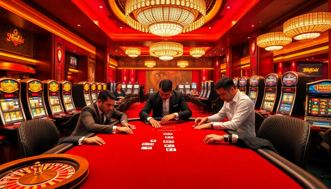 Experience high-stakes excitement at topclub with vibrant casino games and luxurious atmosphere.