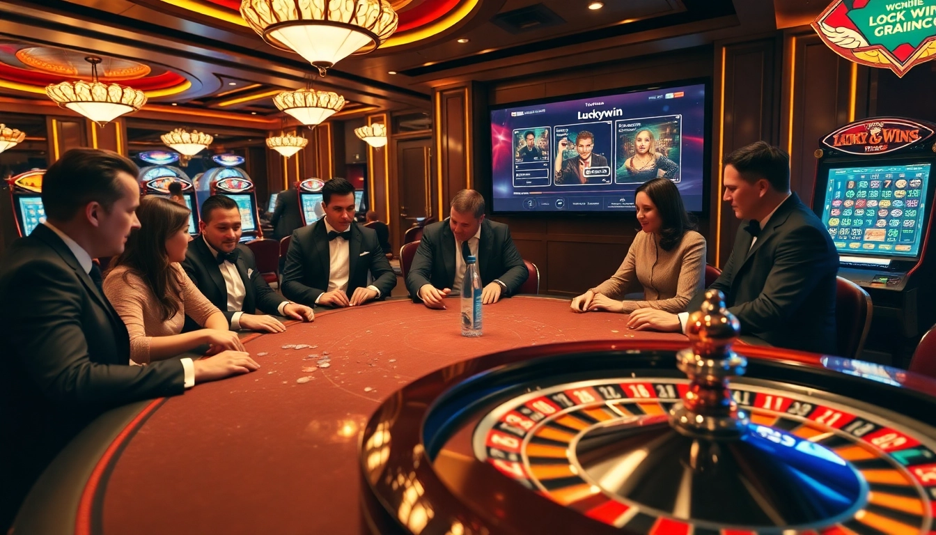 Experience the thrill of winning at Luckywin with high-stakes poker and vibrant slot machines.