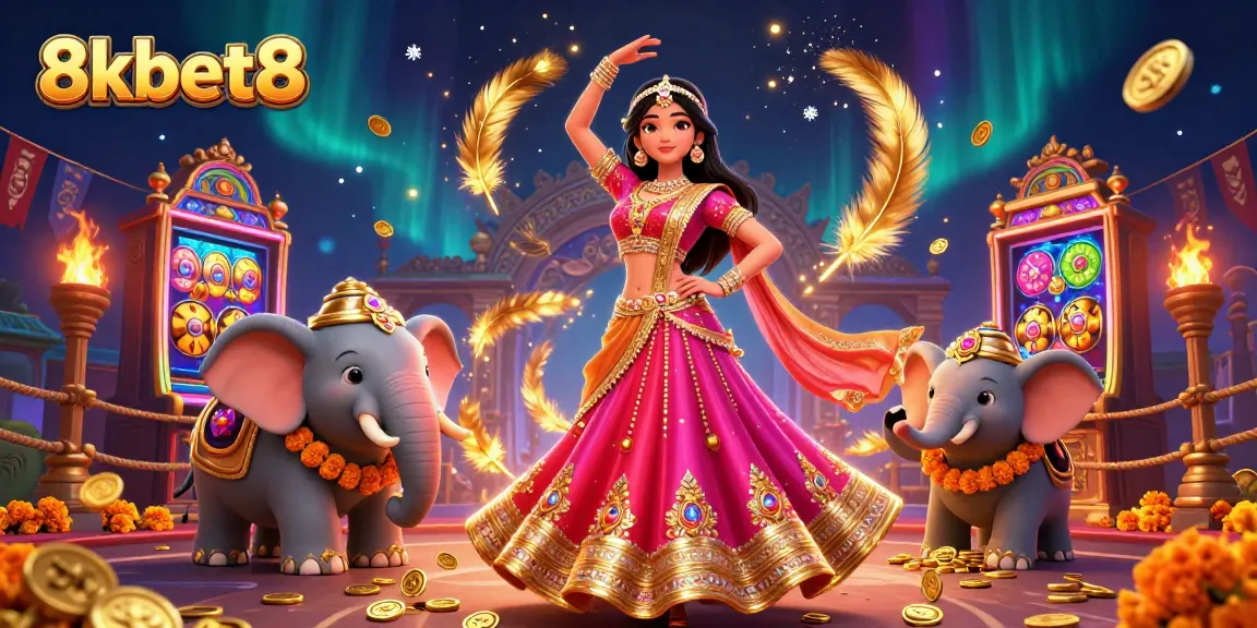 Engage in thrilling gameplay at 8kbet8 with colorful slots, energetic vibe, and vivid casino elements.