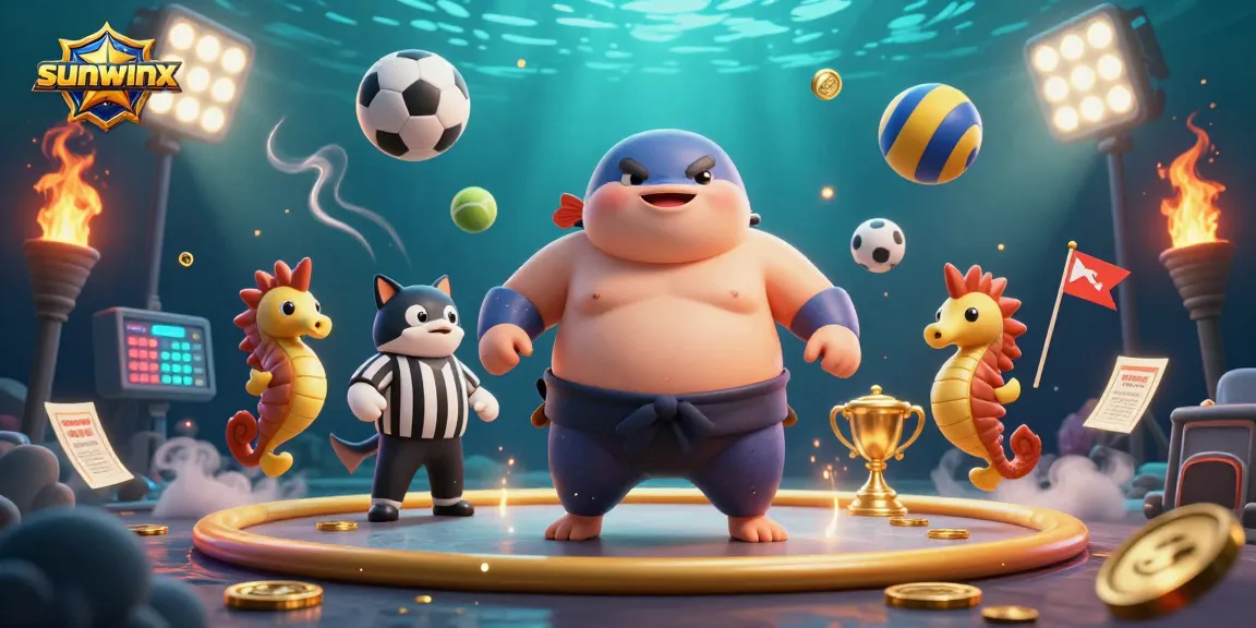 Engage with sunwinx as the fugu and friends celebrate exciting wins in a vibrant underwater casino