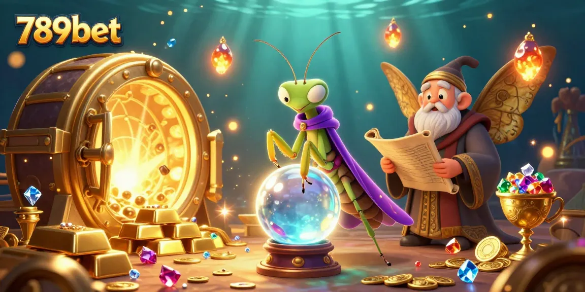 Engage with 789bet as mystical creatures unveil treasures in a vibrant gambling world.