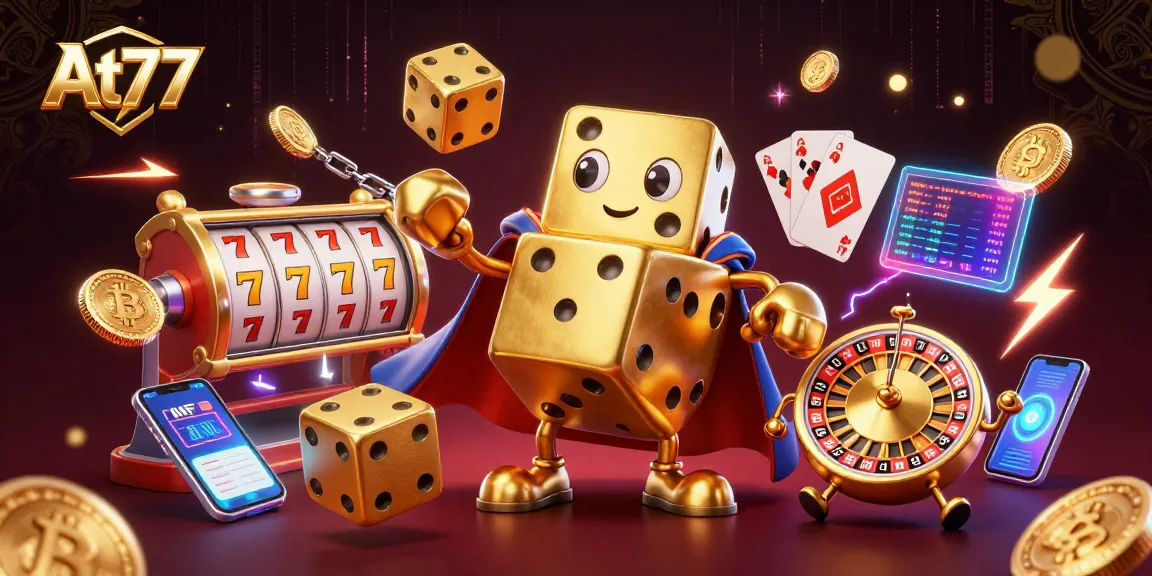 Experience thrilling wins at At77 with vibrant casino games and cryptocurrency excitement.